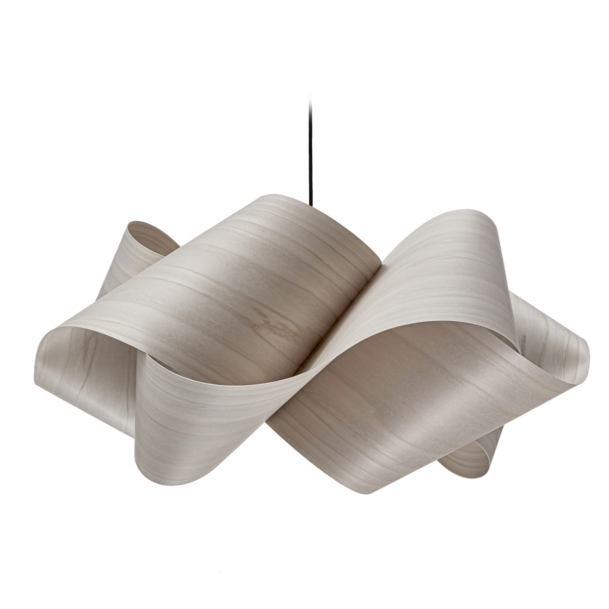 LZF Lamps Swirl Large Pendelleuchte, grau