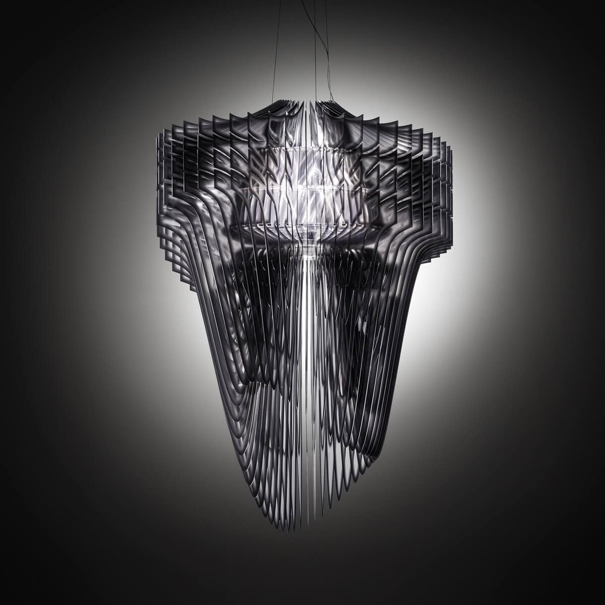 Slamp Aria Suspension XL, black fade (schwarz)