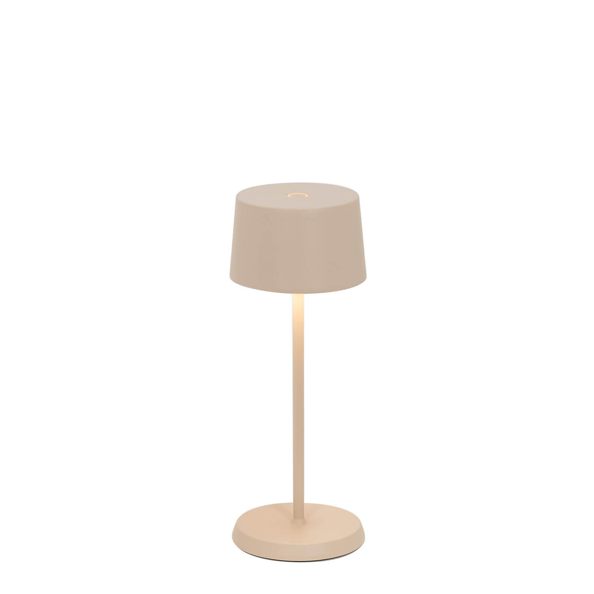 Zafferano AiLati Olivia Micro Pro LED Akkuleuchte, sandfarben