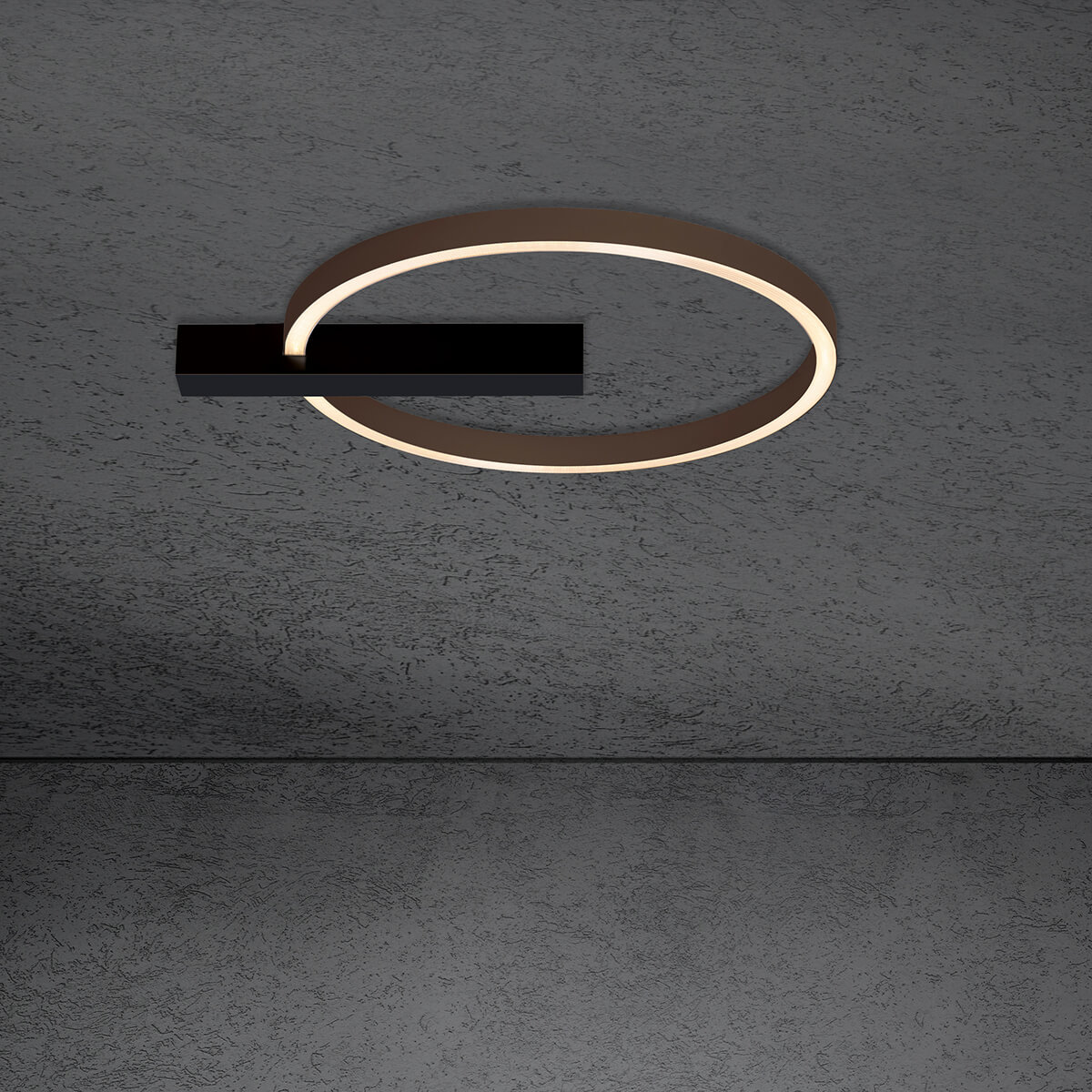 schwarz / Bronze eloxal