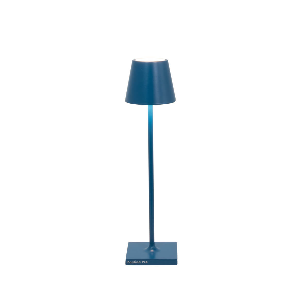 Zafferano AiLati Poldina micro Pro LED Akkuleuchte Capri blau
