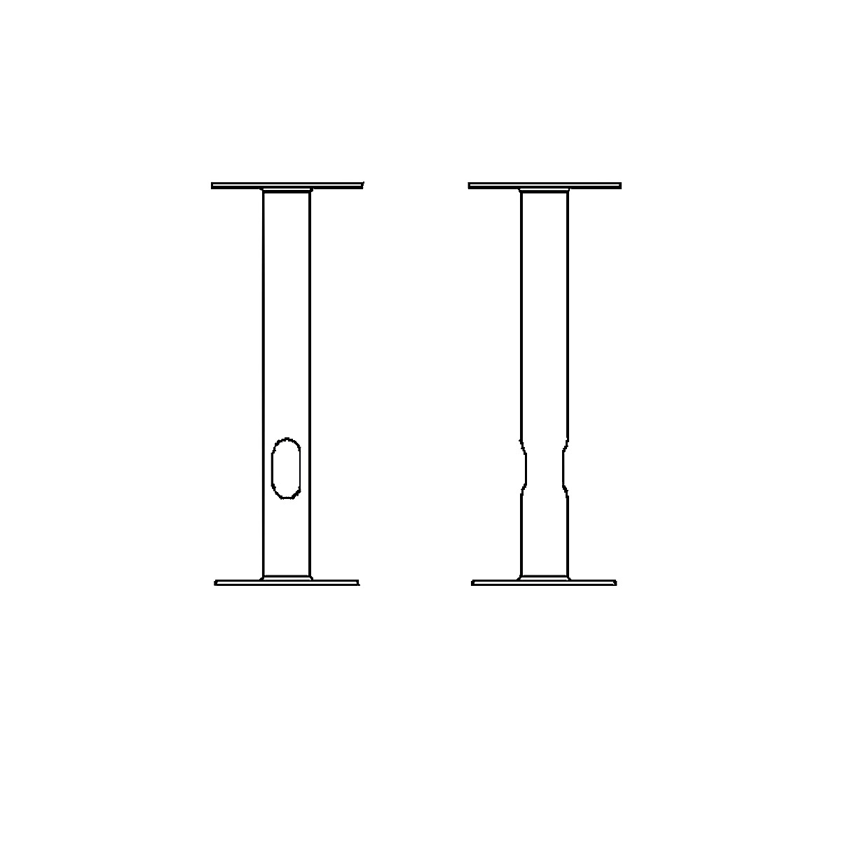 Helestra Erdstück für Basalt 44, Stahl verzinkt