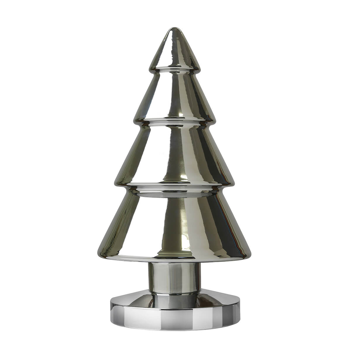 Sompex Winterlight LED Dekoleuchte, Höhe: 34 cm, Chrom (ausgeschaltet)