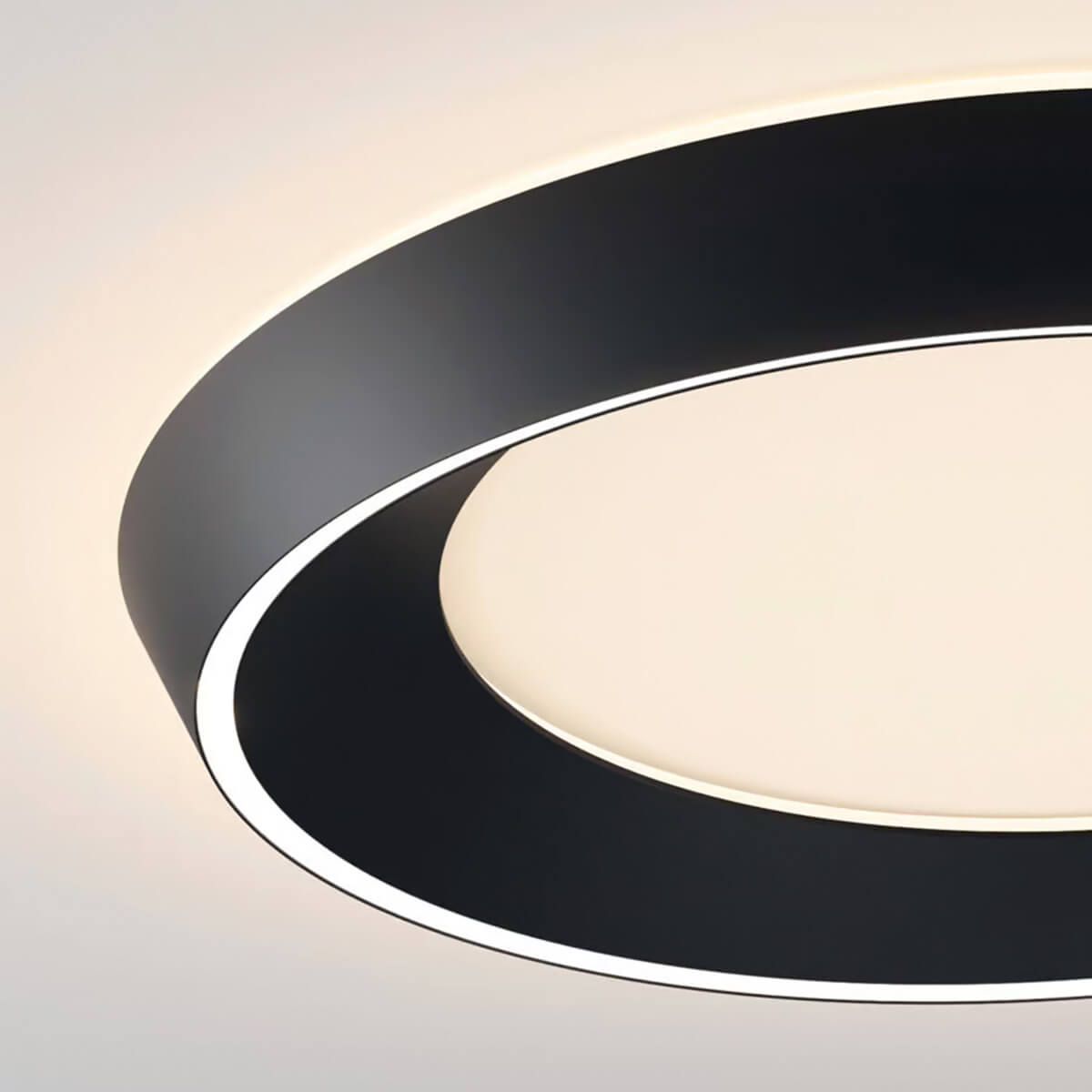 Lodes Tidal 60 LED Deckenleuchte, schwarz