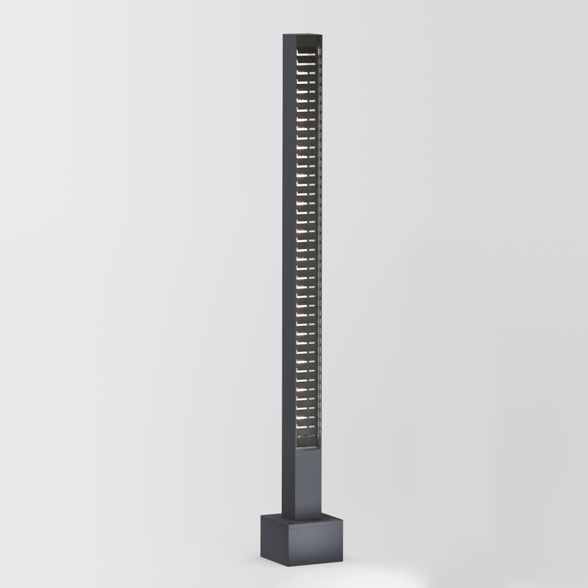 IP44.DE Lin LED Pollerleuchte, Höhe: 76 cm, anthracite (anthrazit)