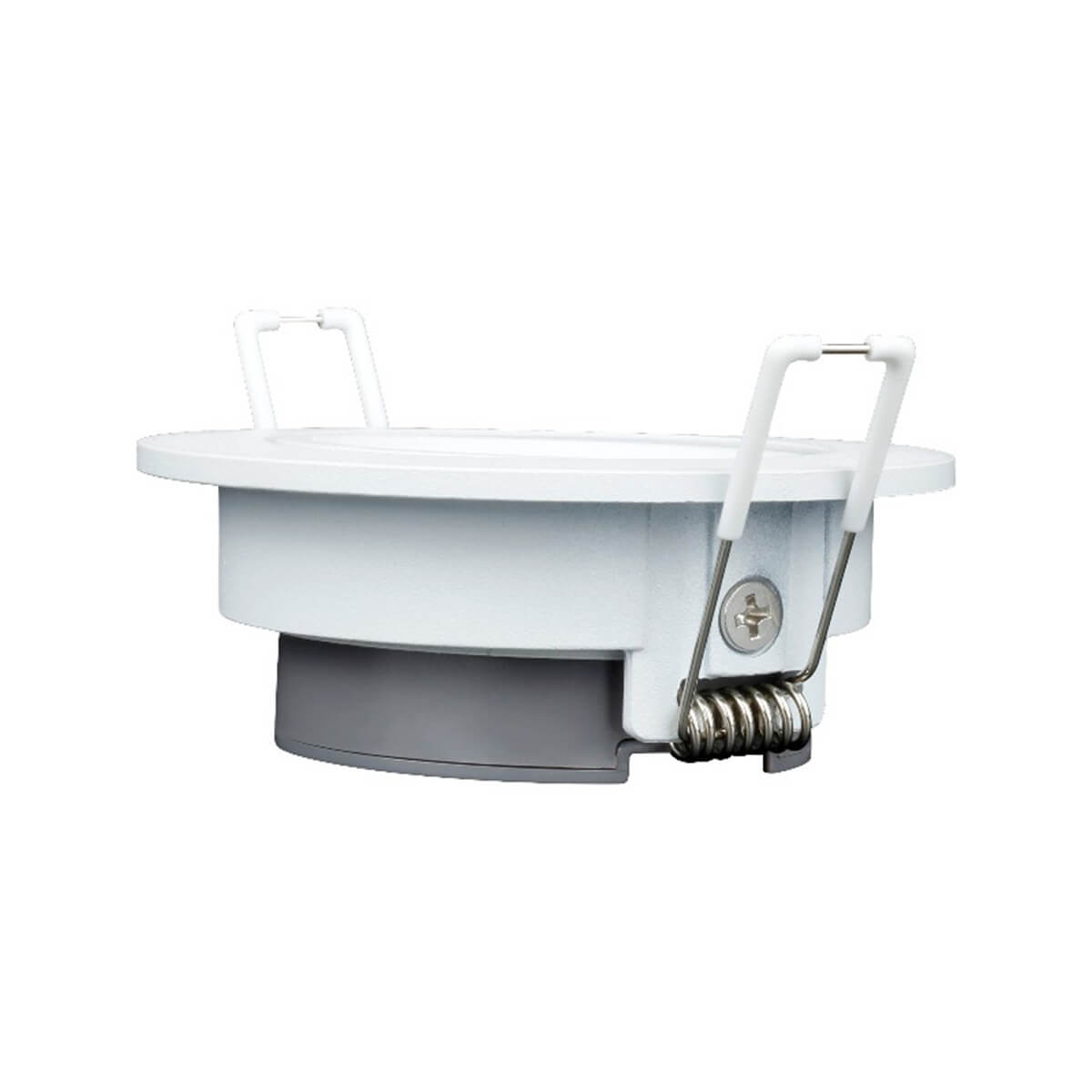 HALUX Slim Downlight IP44 LED recessed spotlight, dim-to-warm