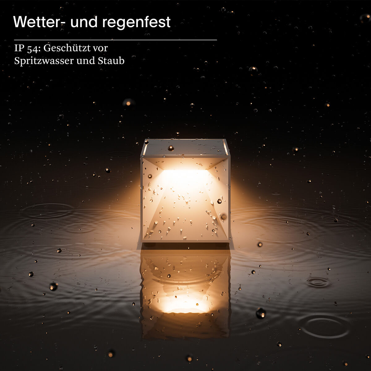 Sigor Nutalis mini LED Akkuleuchte / Akku-Wandleuchte, schneeweiß