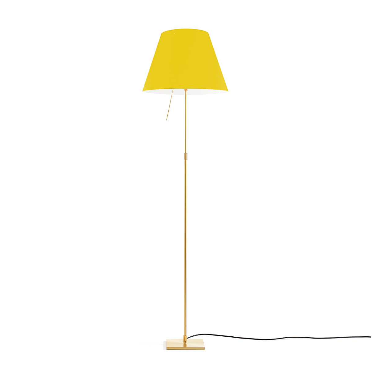 Schirm: kanariengelb