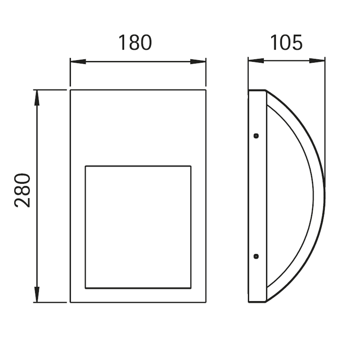 Albert Leuchten 6961/2 Außenwandleuchte