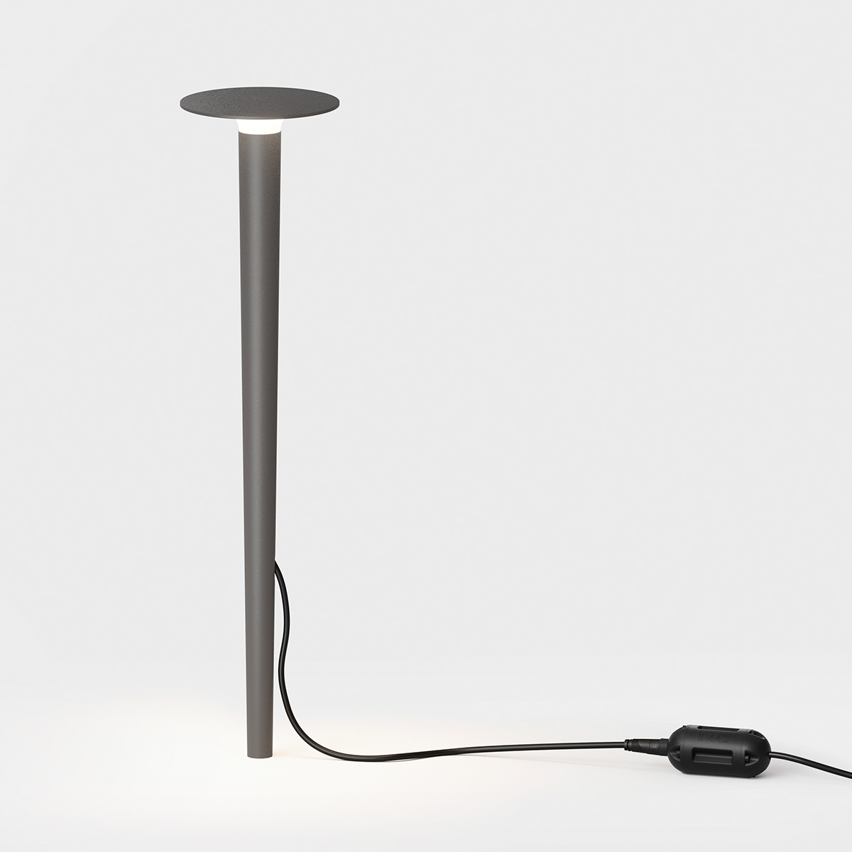 IP44.DE Lix spike plug LED Erdspießleuchte, cool brown (braun)