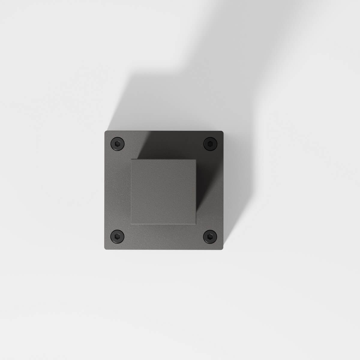 IP44.DE Lin LED Pollerleuchte, cool brown (braun), Perspektive von oben