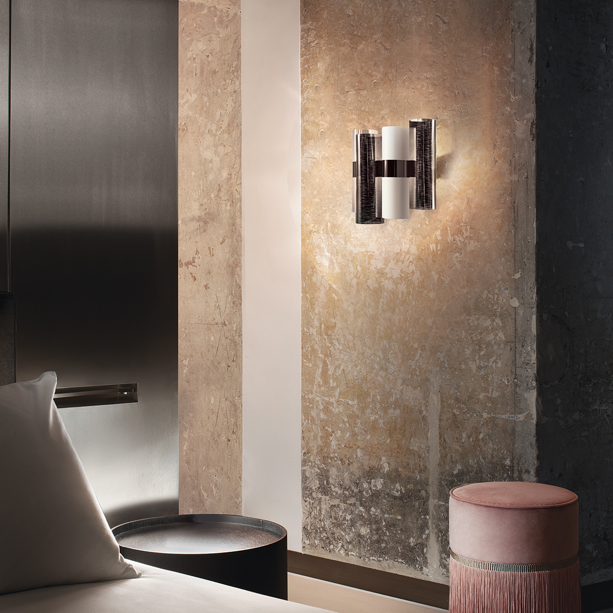 Slamp La Lollo Applique, pewter white (Zinn/weiß)