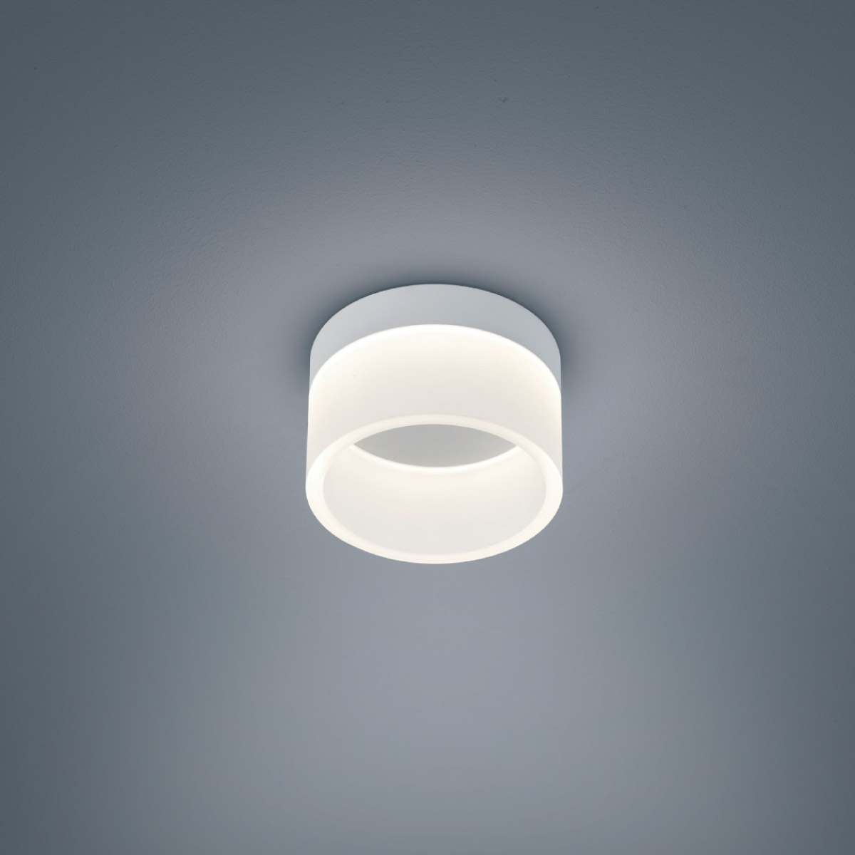 Helestra Liv LED Deckenleuchte mit Casambi-Modul, Ø: 15 cm, weiß matt