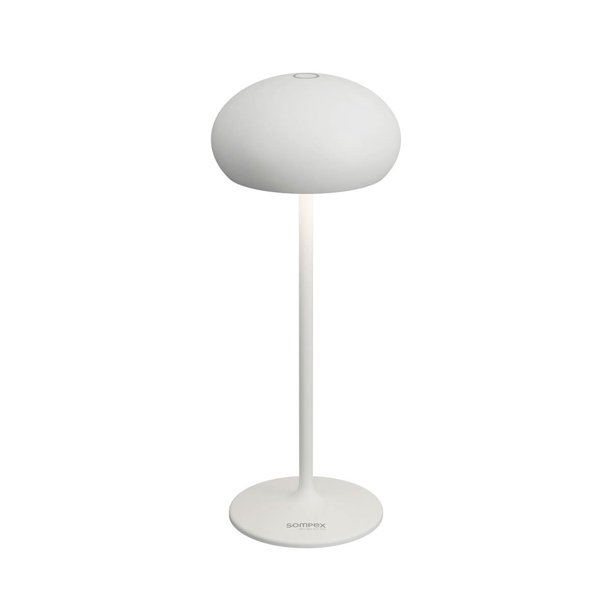 Sompex Pebble LED Akkuleuchte, weiß