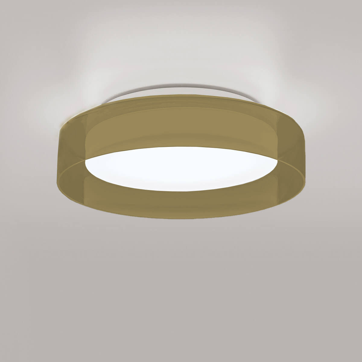 Peill+Putzler Cyla LED Wand- / Deckenleuchte, Ø: 33 cm, bernstein (die gezeigte Farbe kann vom Original leicht abweichen)