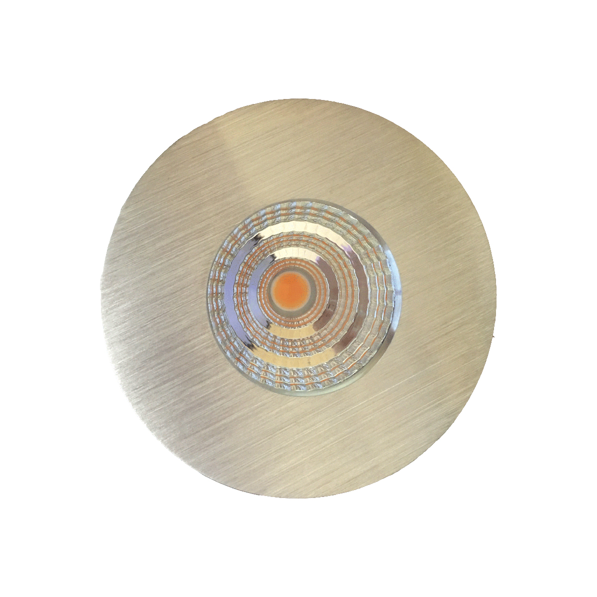 Mobilux MOBiDIM COB CLASSIC IP65 R LED Einbaustrahler, Dim-to-Warm, Aluminium gebürstet