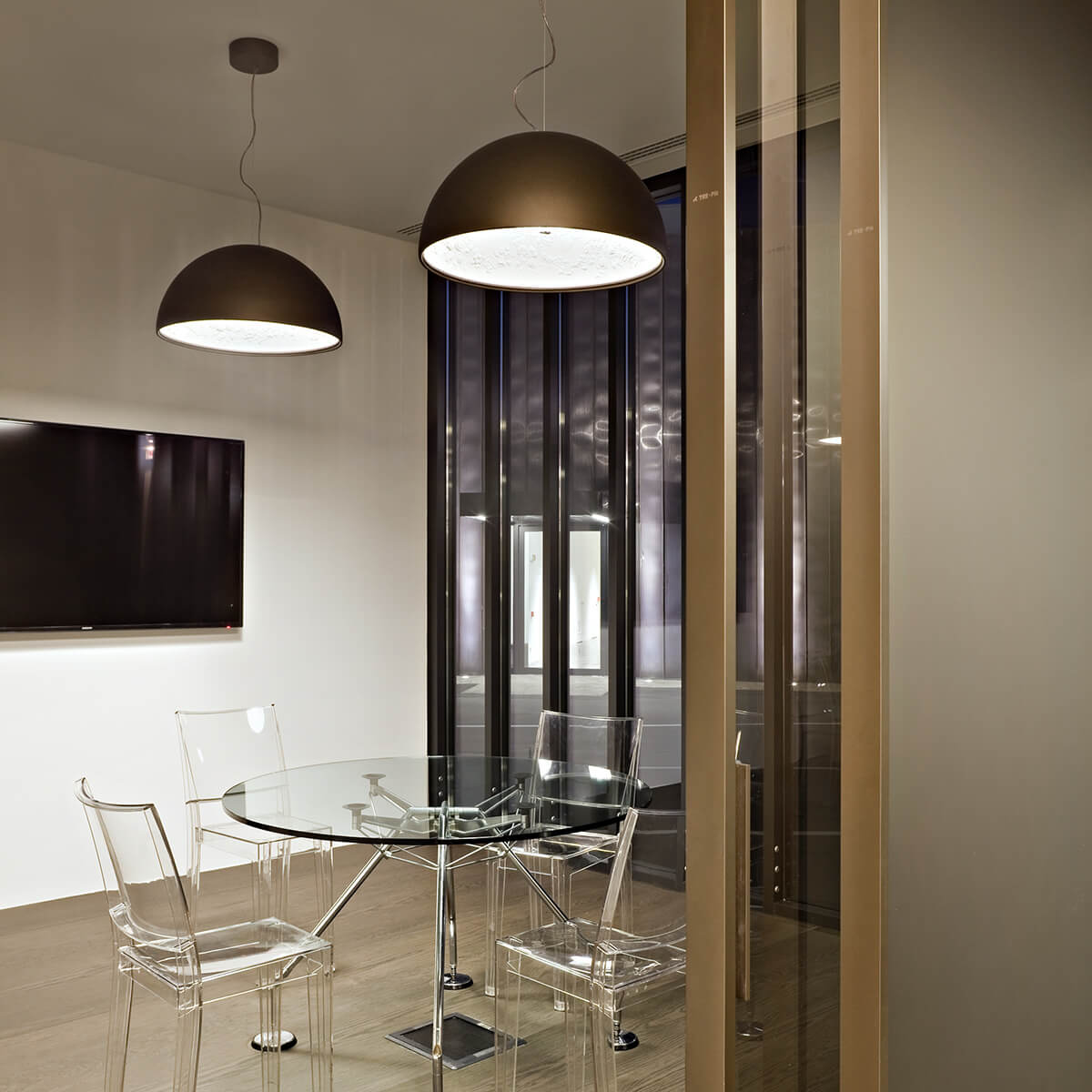 Flos Skygarden 1 Pendelleuchte, rostbraun (©Germano Borreli)