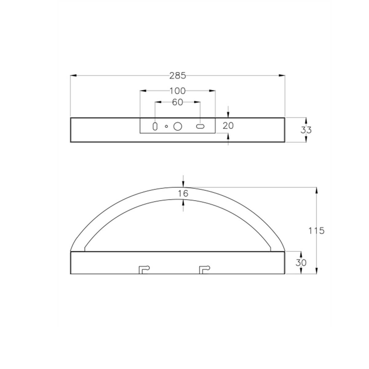 Cordoba LED Wandleuchte