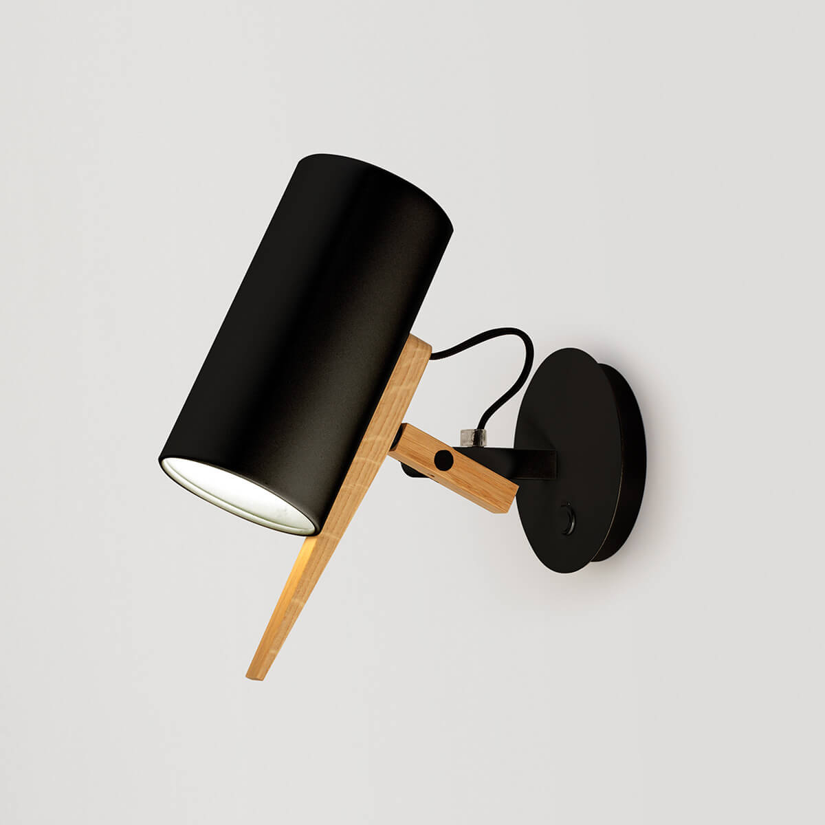 Marset Scantling A Wandleuchte, schwarz