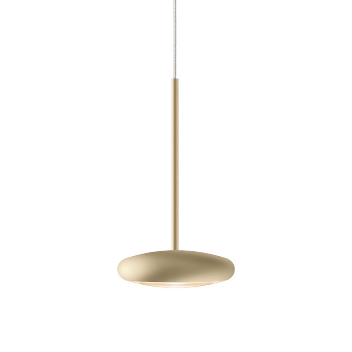 Bruck Duolare Blop 100° DLR LED Pendel, champagner / weiß