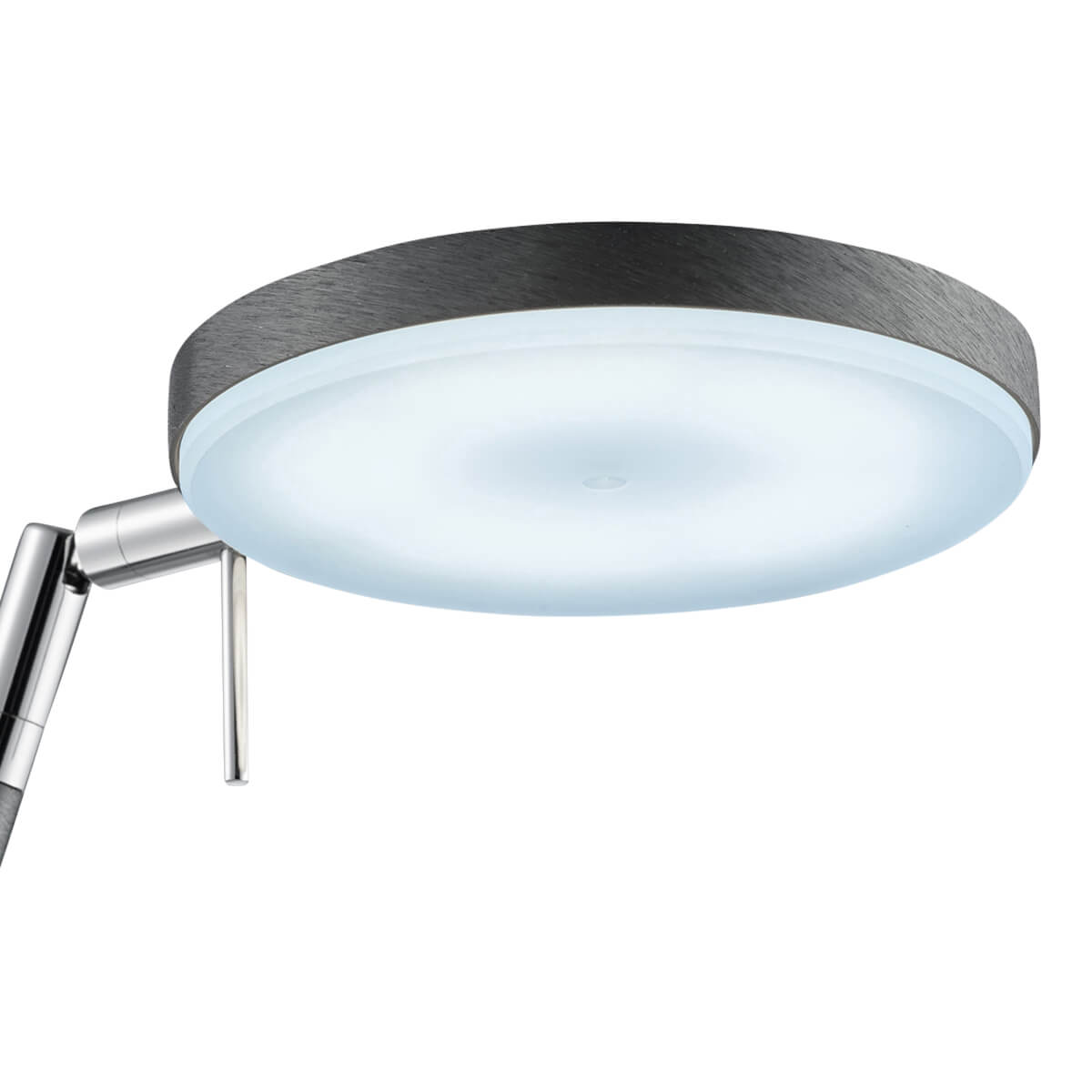 HELL Omega LED Stehleuchte mit CCT-Dimmtechnik, anthrazit eloxiert, kaltweiße Lichtfarbe