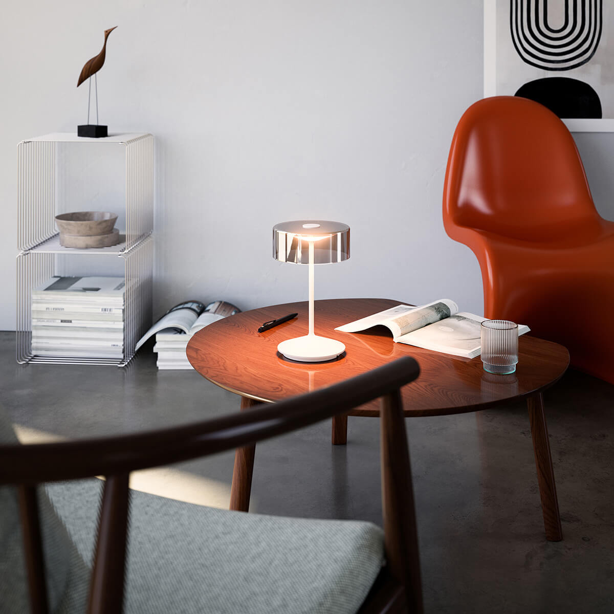 Sigor Numotion LED Akkuleuchte, schneeweiß