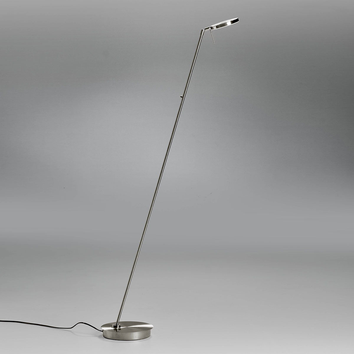 LupiaLicht Cycle S LED Stehleuchte, Nickel matt