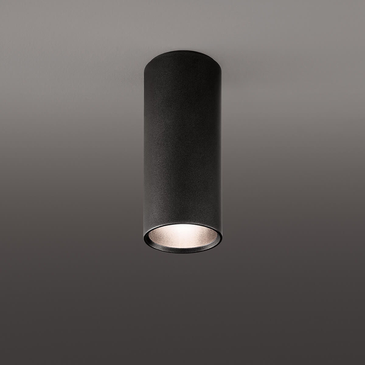 Lodes A-Tube Deckenleuchte, Höhe: 14 cm, schwarz matt