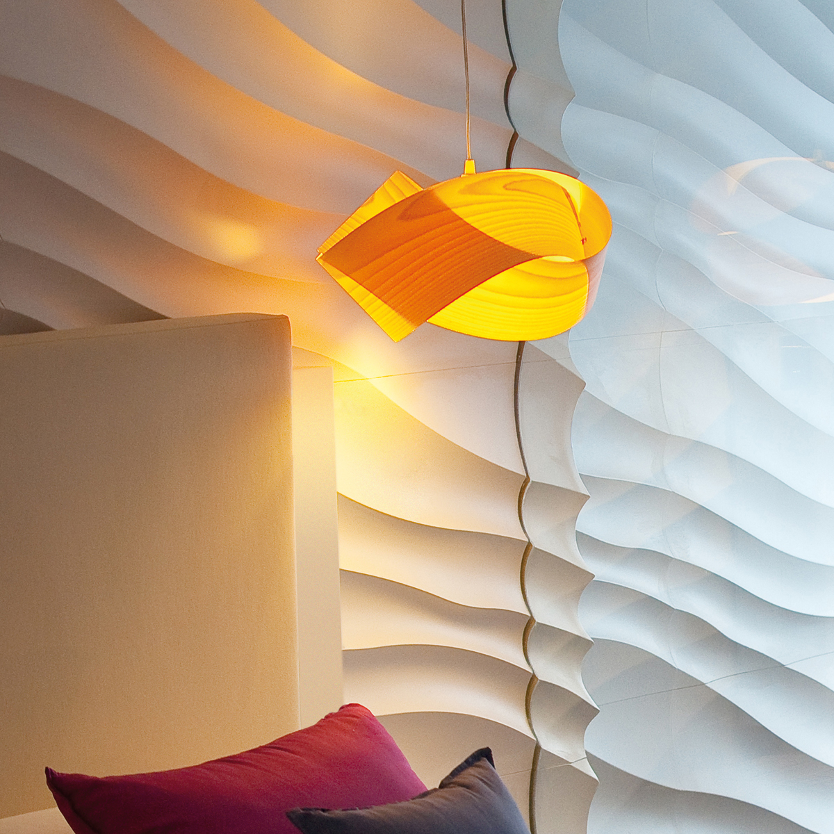 LZF Lamps Nut Pendelleuchte, Kabel: transparent, Buche