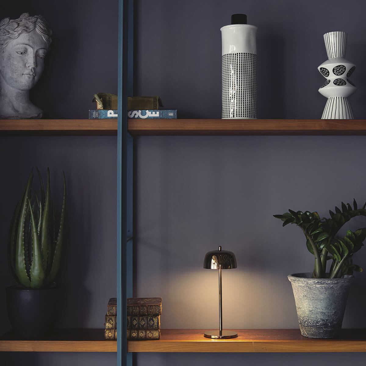 Zafferano AiLati Circe Pro LED Akkuleuchte, Kupfer