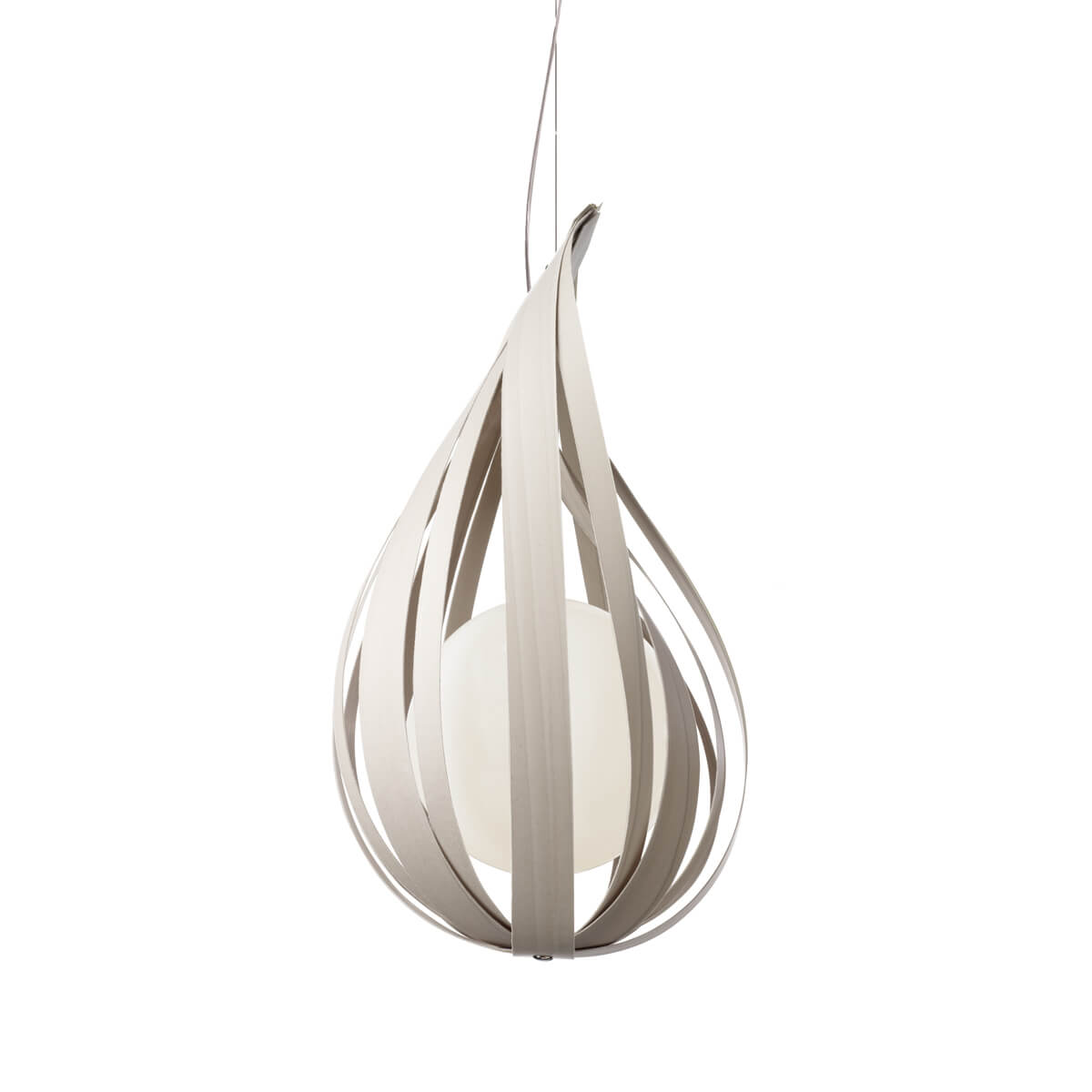 LZF Lamps Raindrop Medium Pendelleuchte, grau
