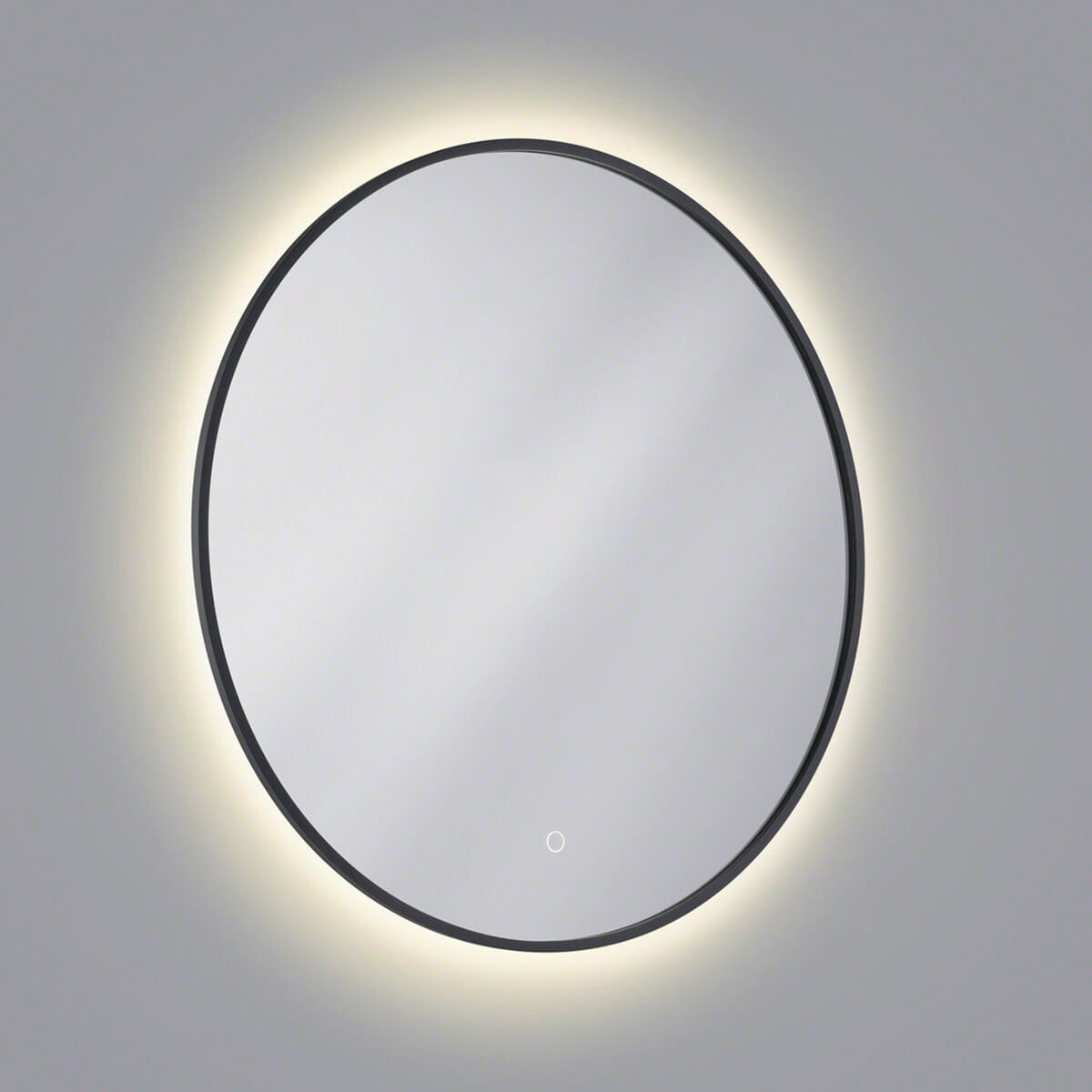 Helestra Vido LED Wandleuchte / Spiegel, Ø: 70 cm, Lichtaustritt indirekt
, schwarz