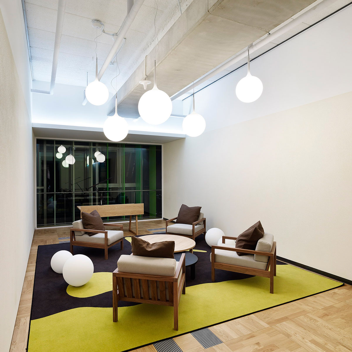 Artemide Design Castore Sospensione, Ø: 14, 25, 35 und 42 cm, weiß, Anwendungsbild