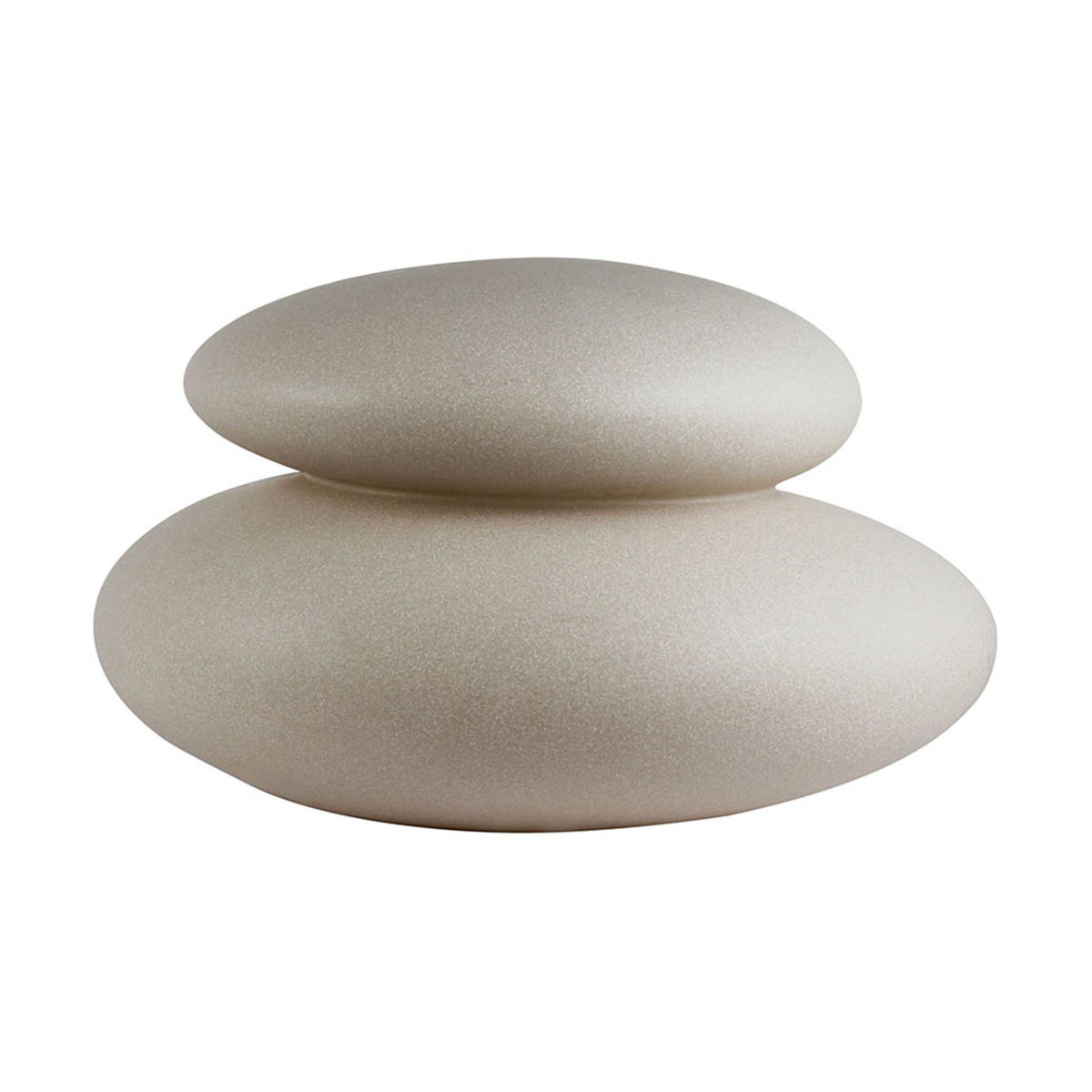 8 seasons design Shining Stone XL Dekoleuchte, sand (ausgeschaltet)
