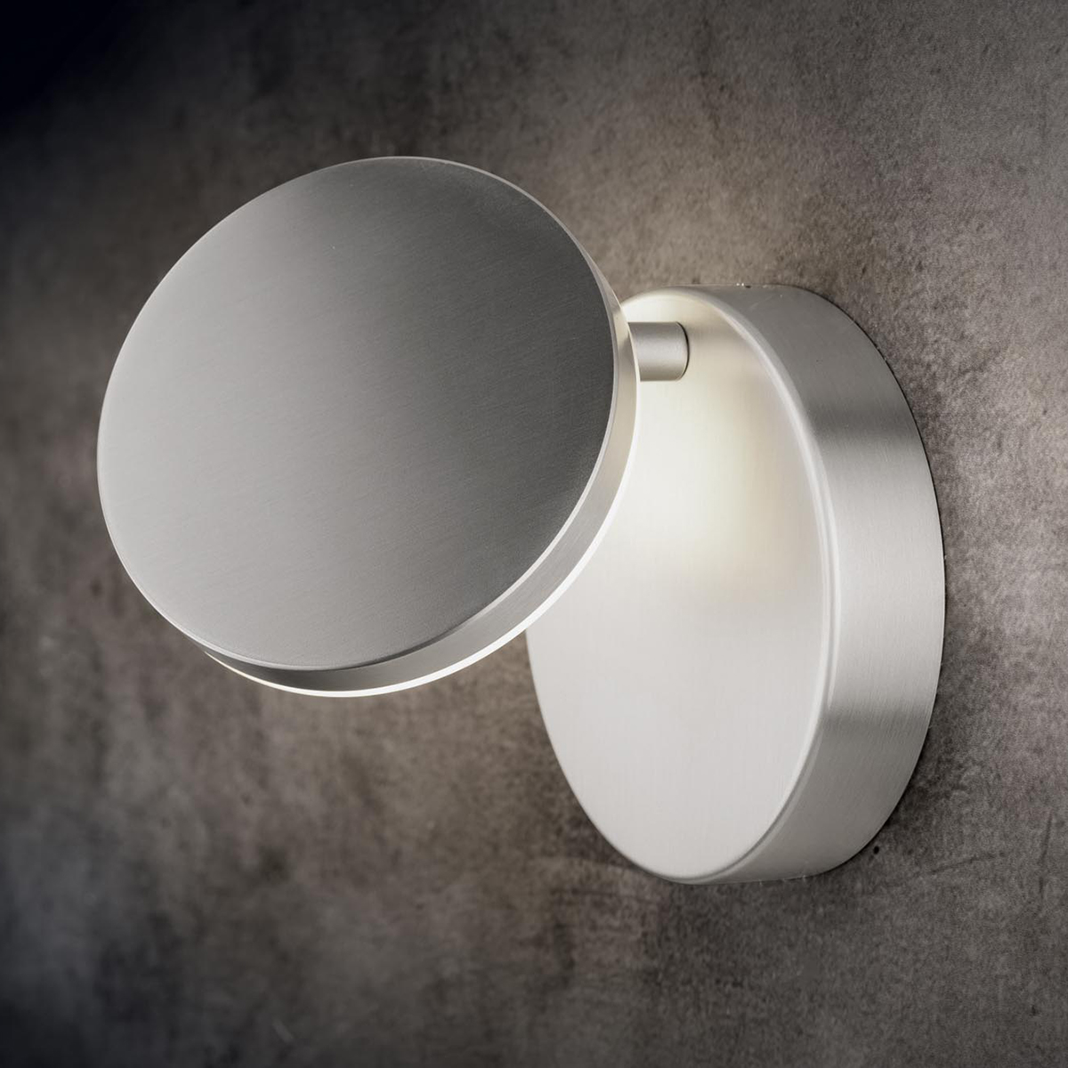 Holtkötter Plano W LED Wandleuchte, Aluminium matt
