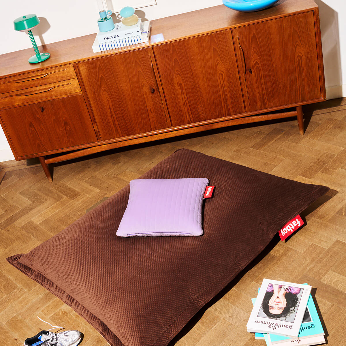 Fatboy Hotspot Pillow Line Velvet Quadro Heizkissen, Lilac (fliederfarben)