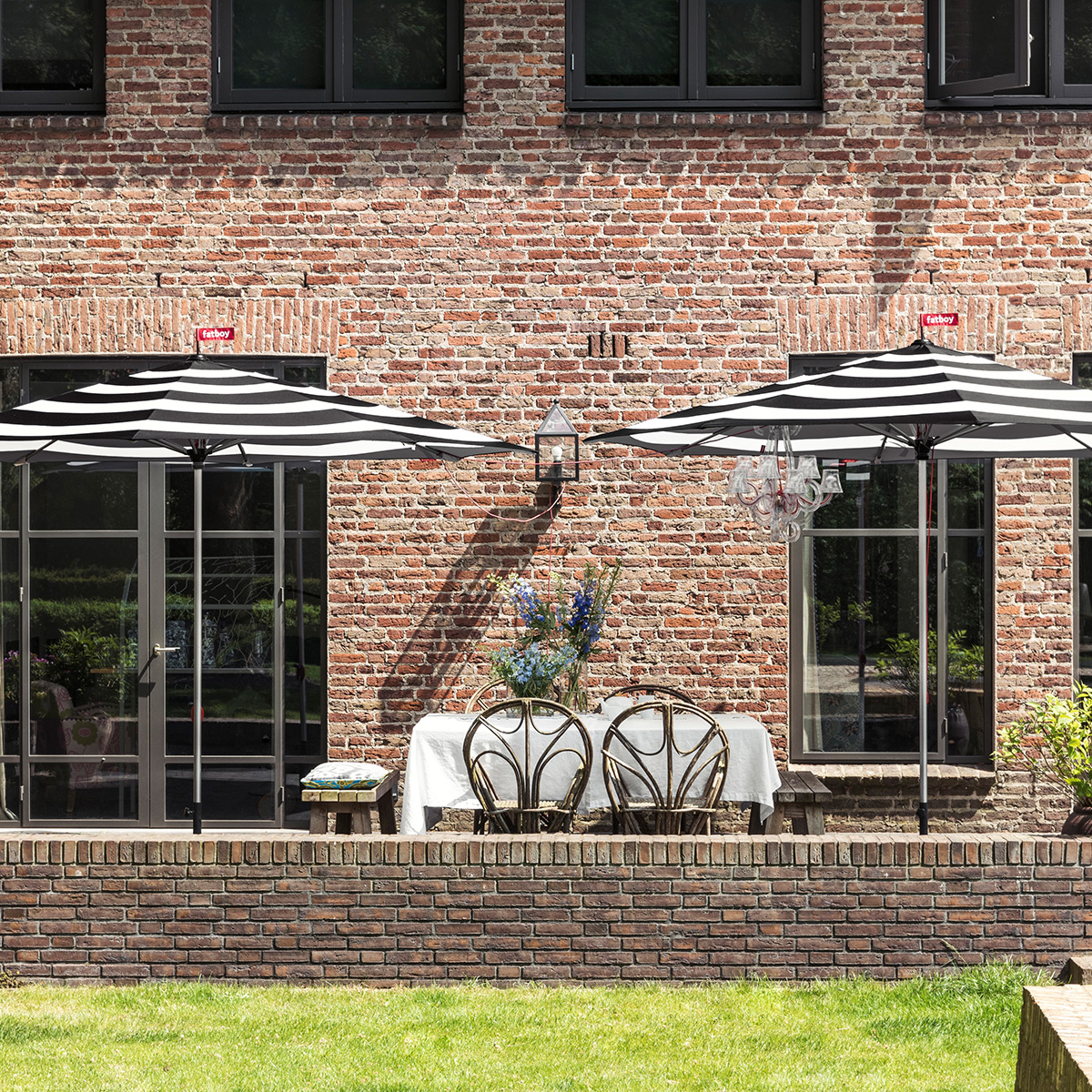 Fatboy Rockcoco 12.0 LED Outdoor Pendelleuchte, transparent