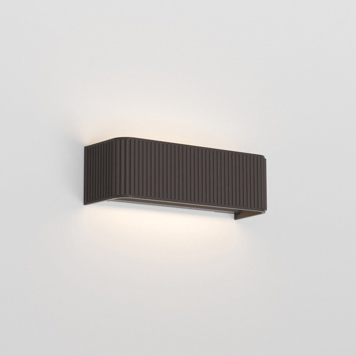 Rotaliana Dresscode W2 LED Wandleuchte, 2700 K, Kaffee-Braun
