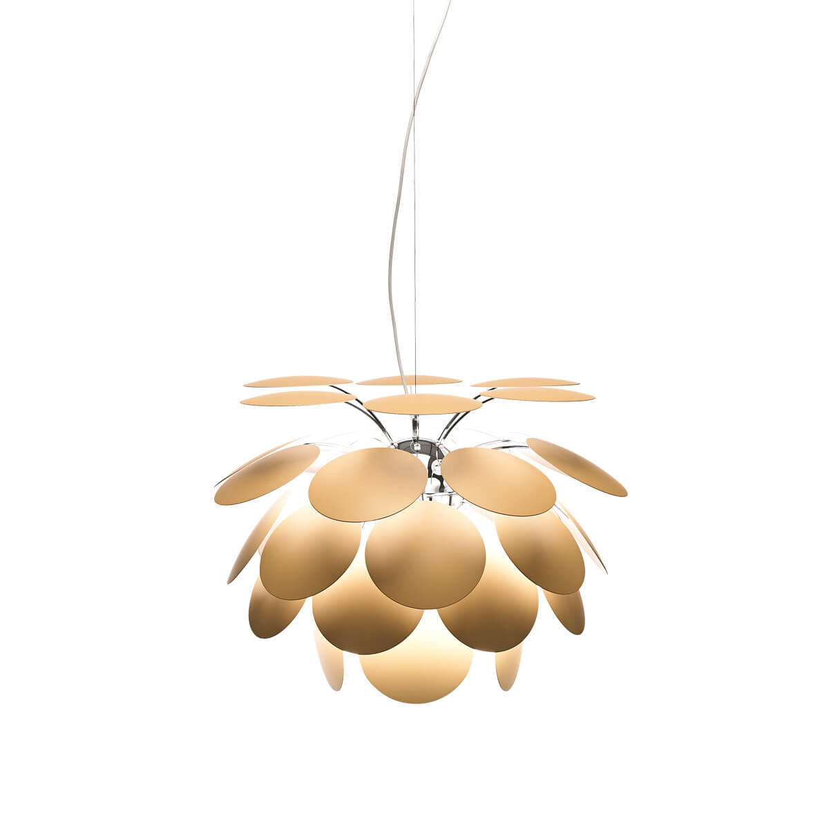 Marset Discocó 53 Pendelleuchte, beige matt