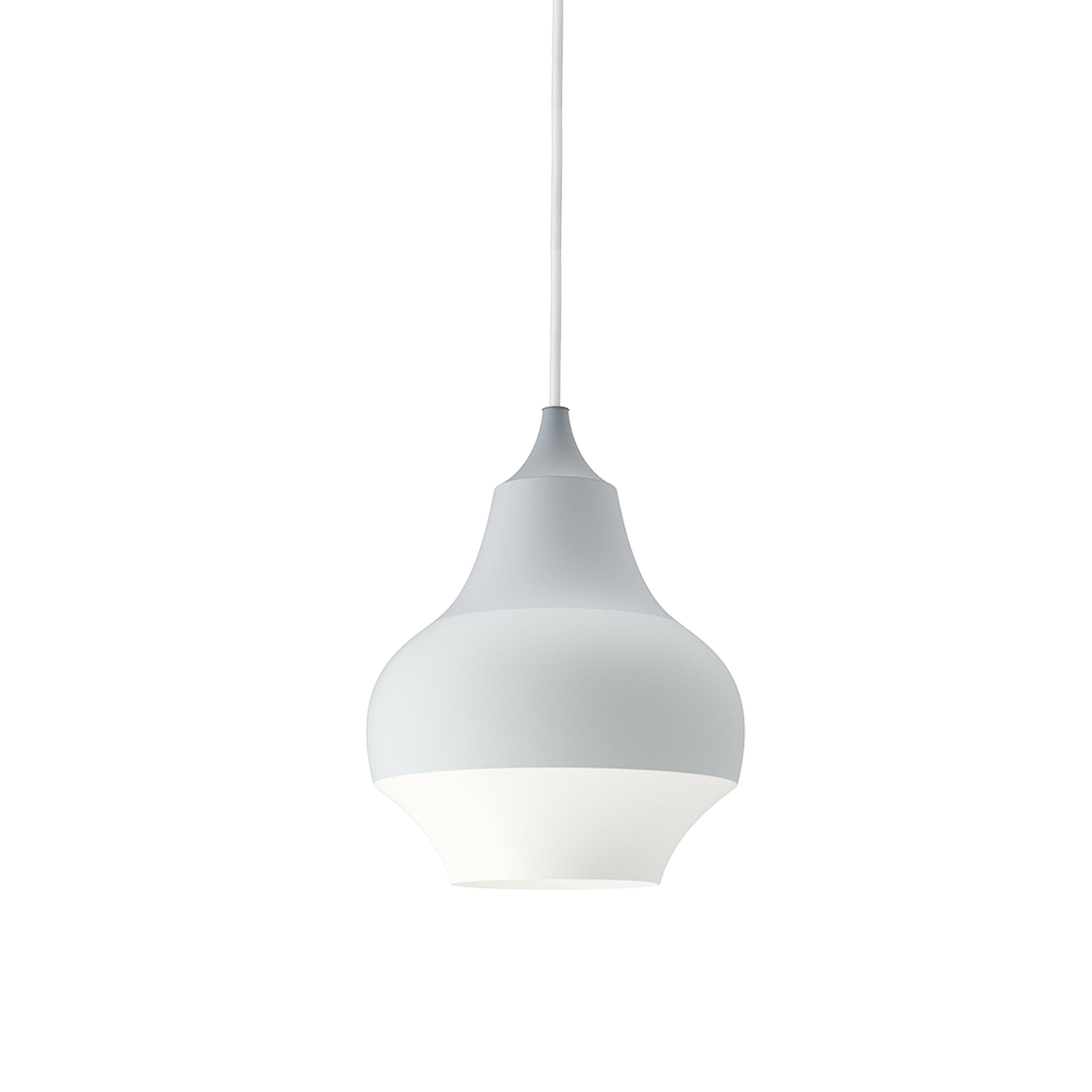 Louis Poulsen Cirque Pendelleuchte, Ø: 22 cm, grau