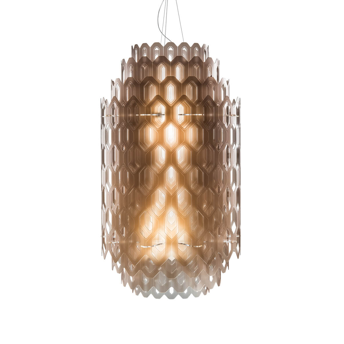 Slamp Chantal Suspension Medium, orange