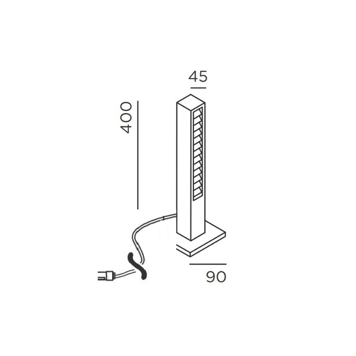Lin Base LED Pollerleuchte Connect