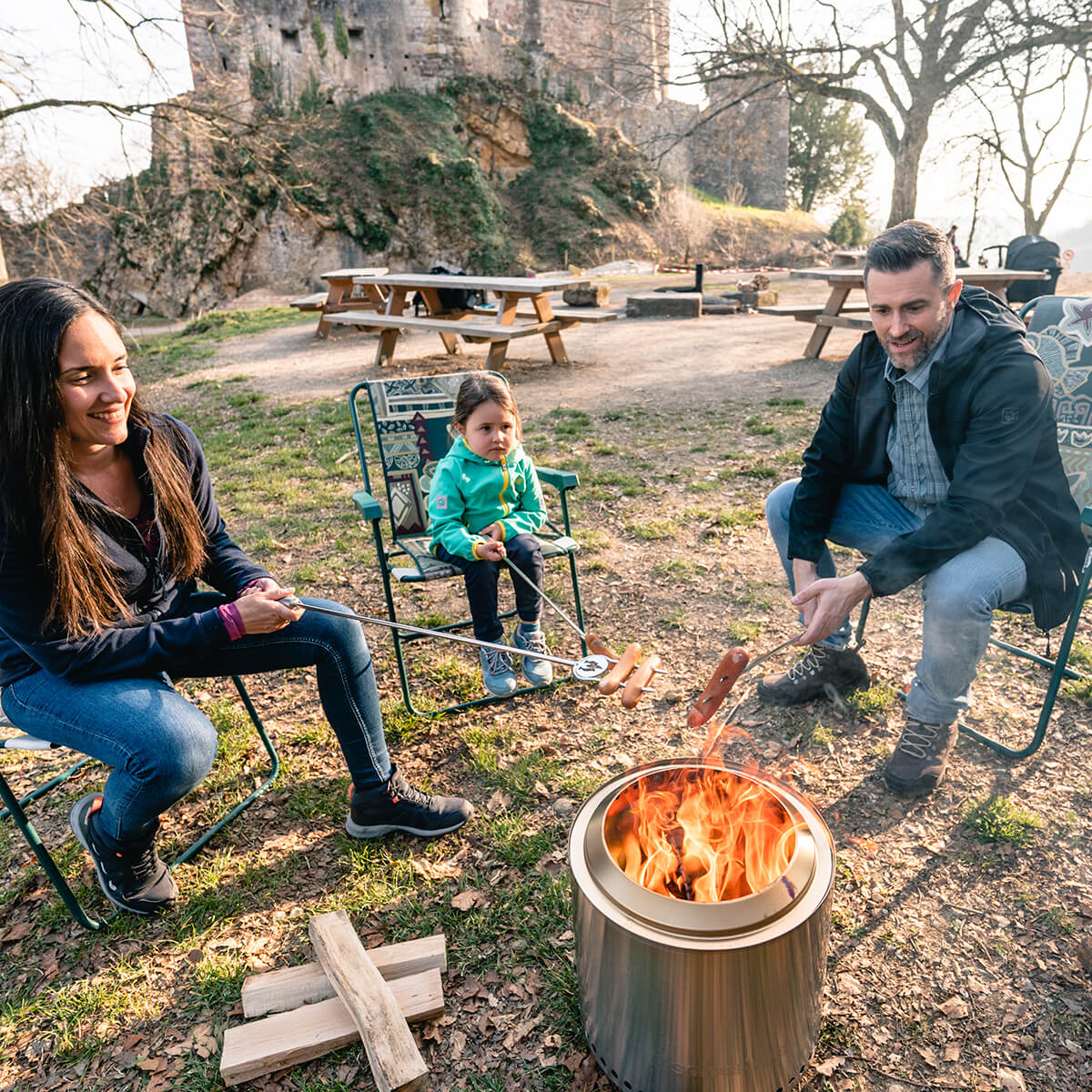 Solo Stove Ranger 2.0 Feuerschale mit Standfuß, Edelstahl