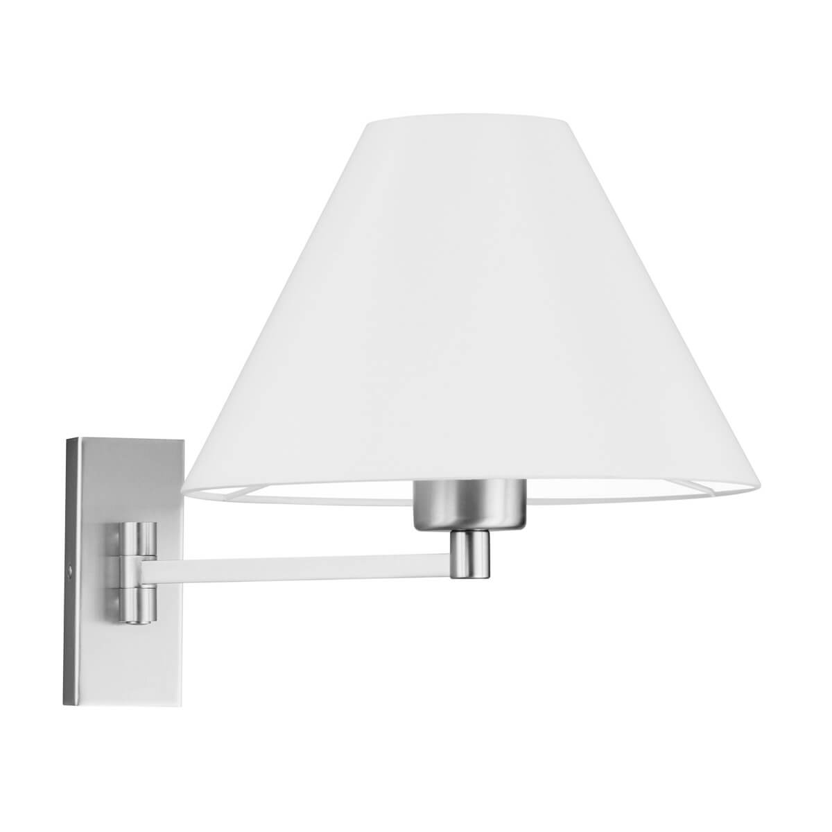 Knapstein Hedi-1 Wandleuchte, Nickel matt