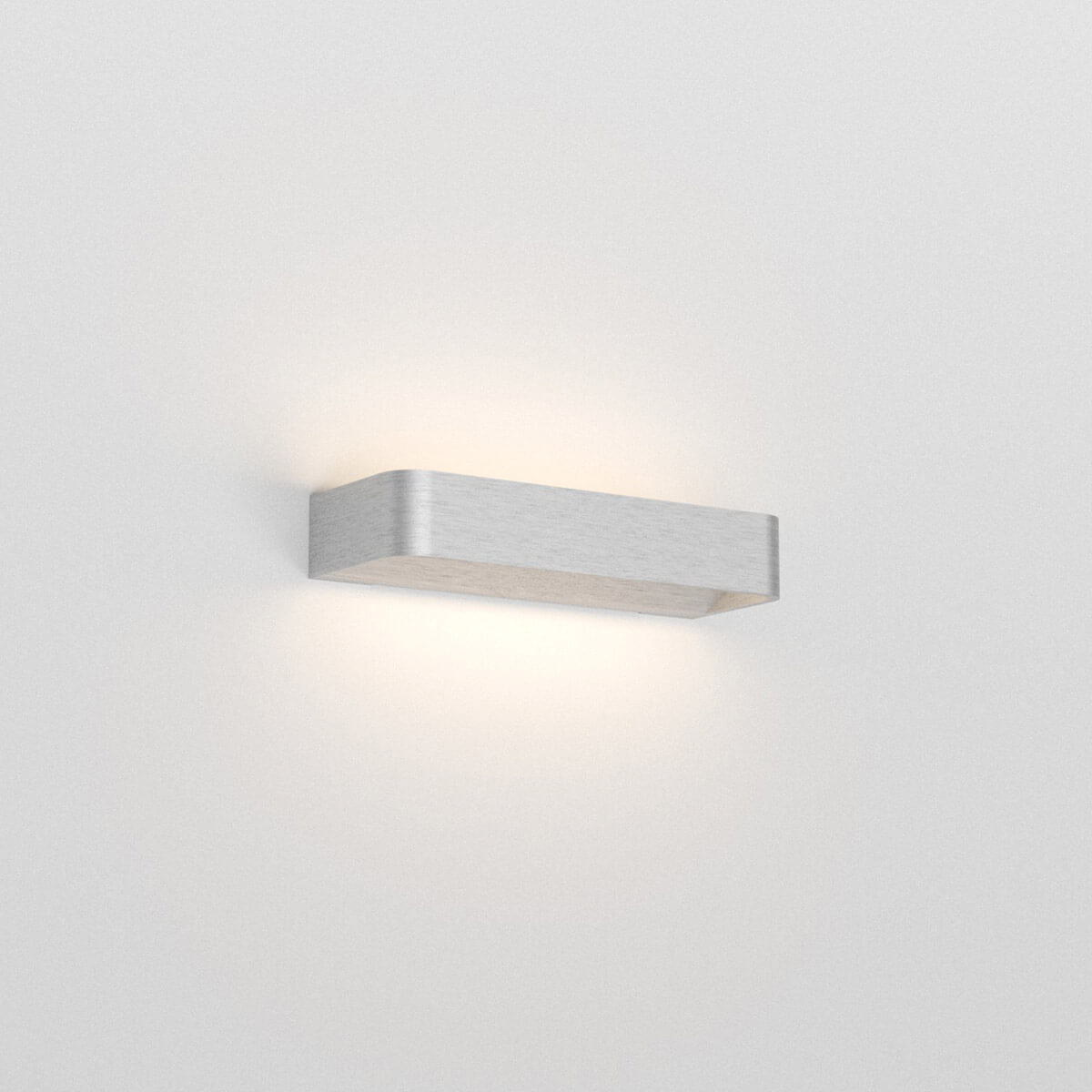 Rotaliana Frame W2 LED Wandleuchte, 2700 K, Nickel gebürstet