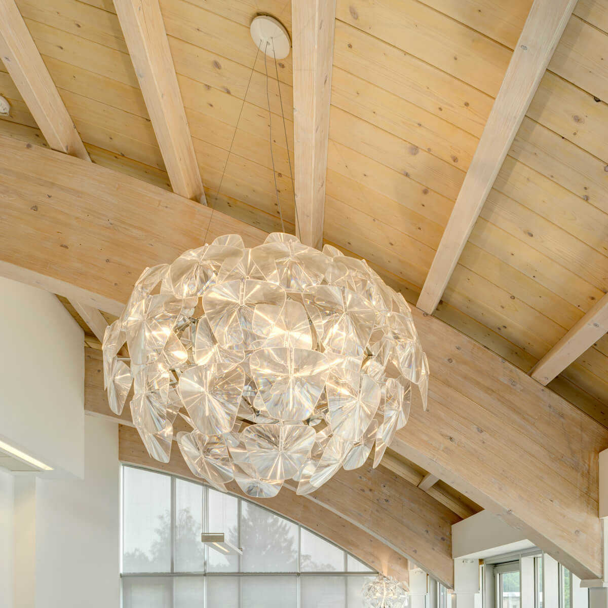 Luceplan Hope Sospensione, Ø: 110 cm, transparent