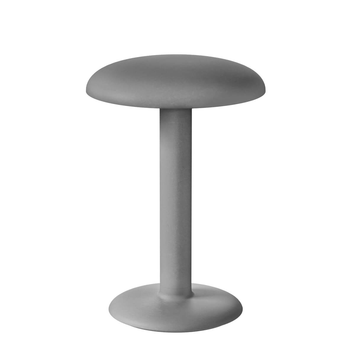 Flos Gustave Residential LED Akkuleuchte, 3000 K, Aluminium roh