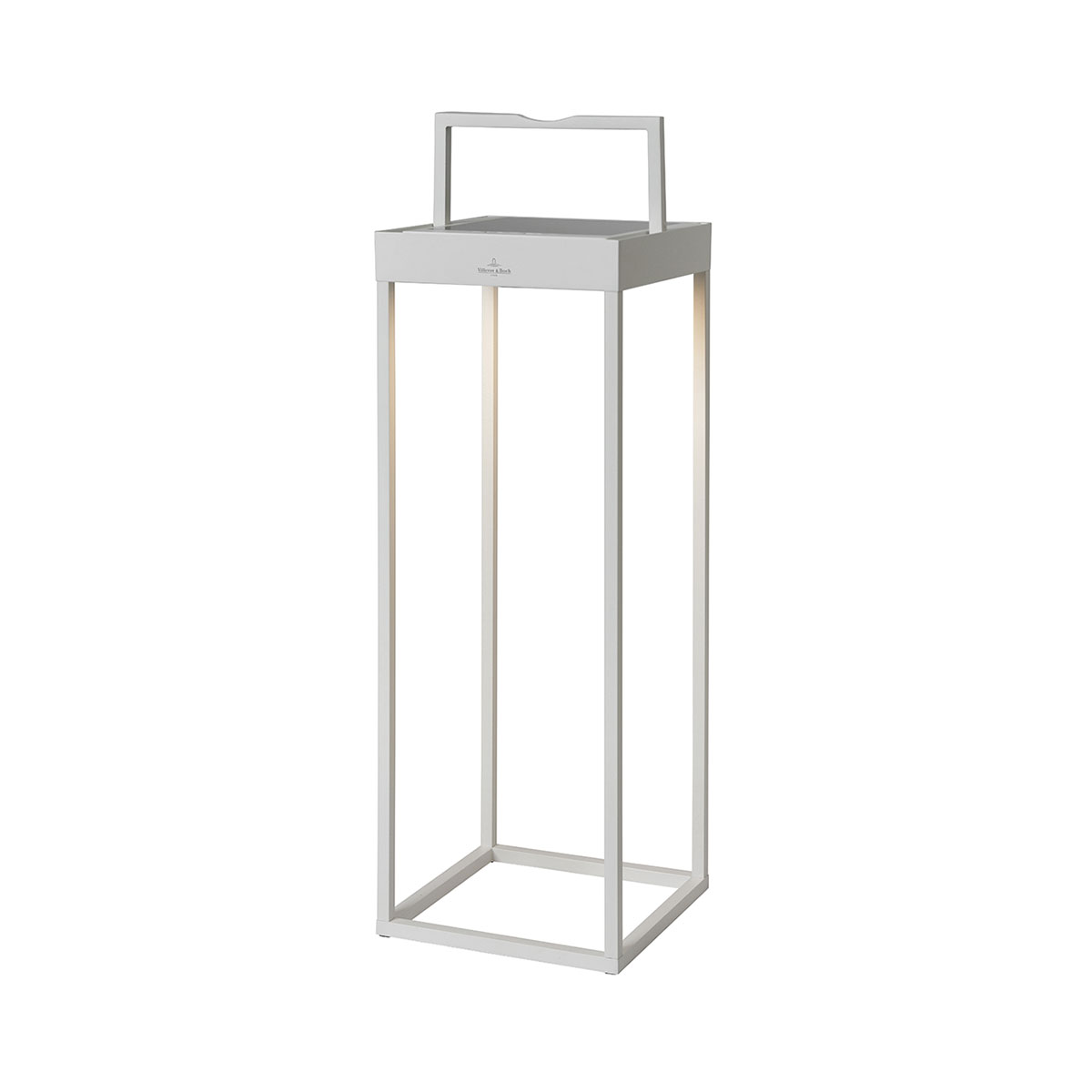 Villeroy & Boch Cannes LED Akku-Solarleuchte, Höhe: 50 cm, weiß