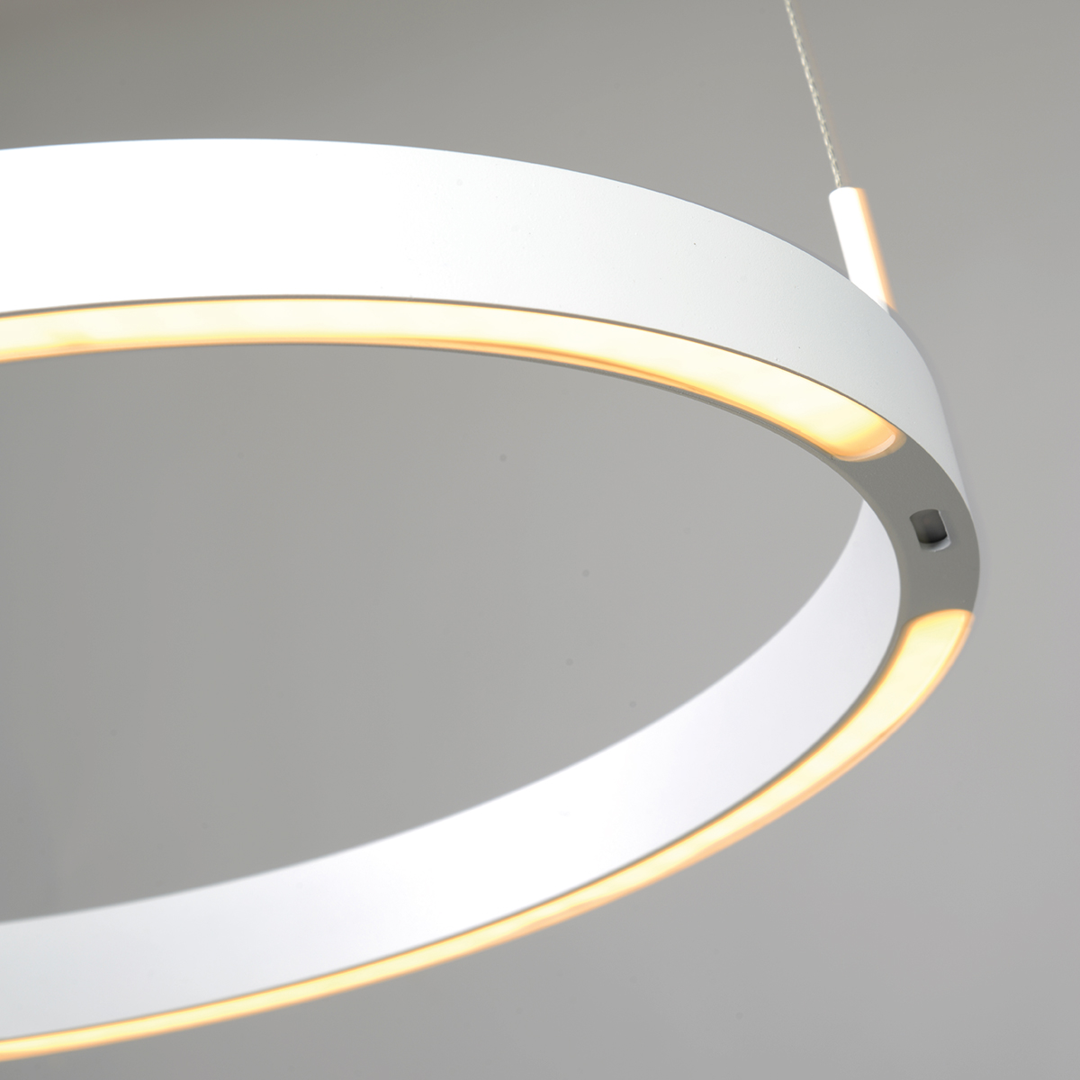Bopp Float LED Pendelleuchte, weiß, Sensor der Gestensteuerung