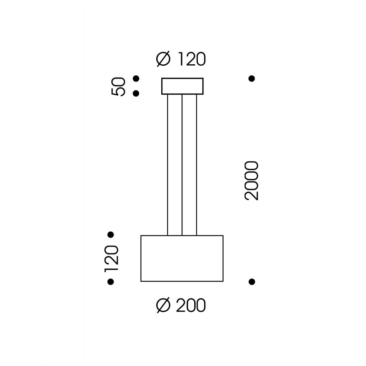 Trofeo LED Pendelleuchte, Tunable White